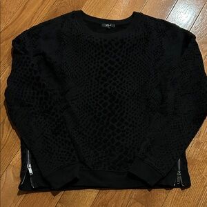Rails Black Knit Sweater